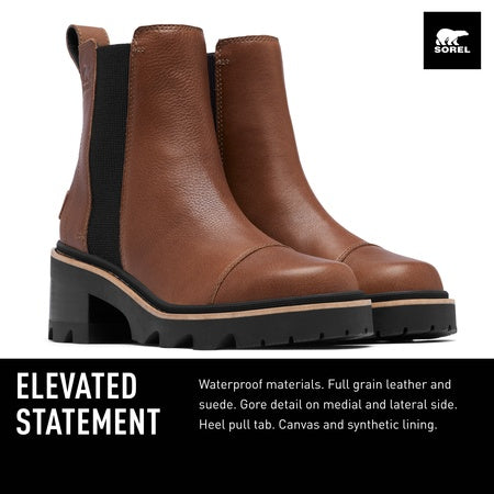 Sorel Joan Now™ Chelsea Velvet Tan/Black 12 B (M)