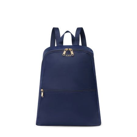 Tumi Unisex Just In Case Backpack, Indigo/Light Gold, One Size