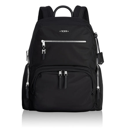 TUMI - Voyageur Carson Laptop Backpack - 15 Inch Computer Bag for Women - Black/Silver