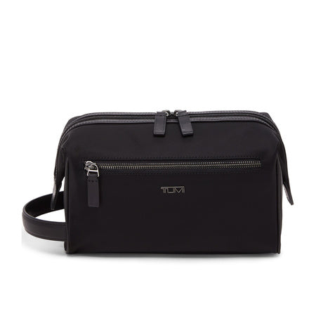 TUMI - Travel Accessories Dopp Kit - Men's Travel Essentials Framed Toiletry Bag - Black