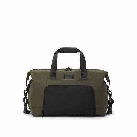 TUMI - Alpha Double Expansion Duffel - Business & Weekend Travel Duffel Bag - Designed for Durability & Functionality - Olive Night