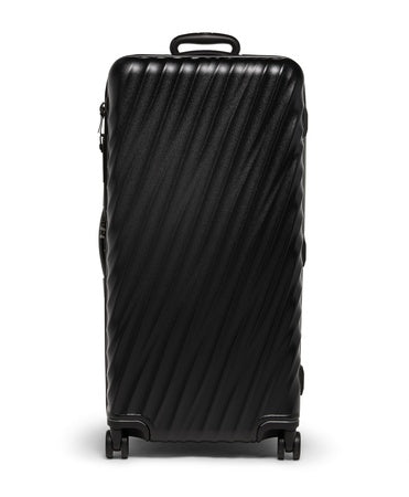 TUMI - 19 Degree Large Trunk - 4-Wheeled Durable Hard Shell Checked Luggage - TSA Lock - 31.3" X 15.8" X 14.8" - Black Texture