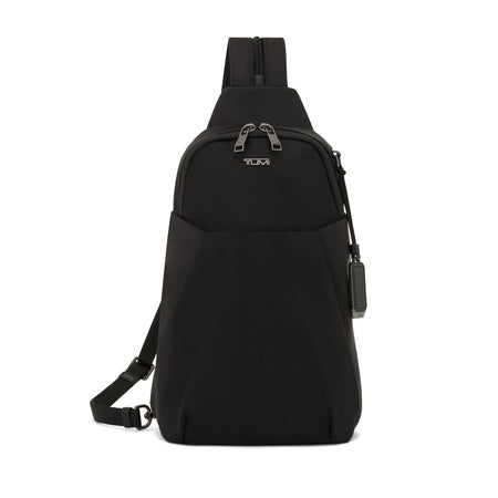 TUMI - Voyageur Kileen Convertible Sling - Sling Bag for Women & Men - Black/Gunmetal