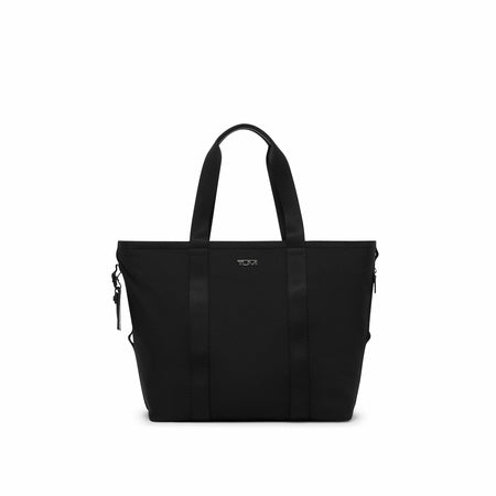 TUMI - Alpha Bravo Essential Tote - Men's and Women's Lightweight Everyday & Travel Bag - Medium East/West, Black