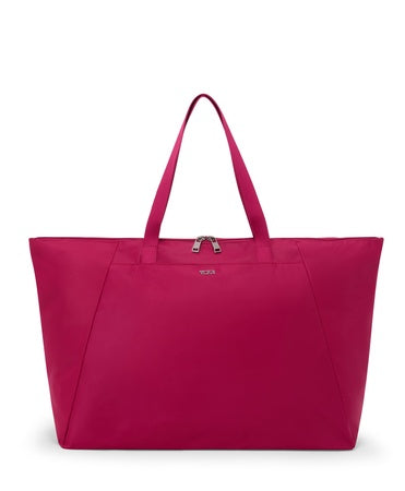 TUMI - Just In Case Tote - Foldable, Lightweight and Compact, Packable Travel Bag - Folds Into Included Pouch - Large, Fuschia
