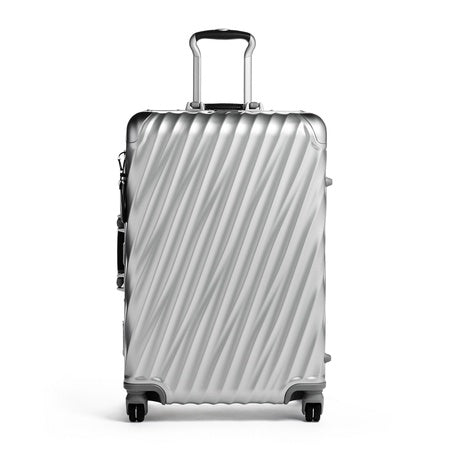 TUMI - 19 Degree Aluminum Short Trip 4 Wheeled Packing Case - Hard Shell Suitcase - 26.0" X 18" X 10.0" - Silver