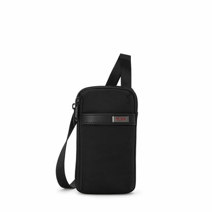 TUMI - Alpha Small Crossbody Pouch - Compact Crossbody Bag with Pockets - Shoulder Bag for Men & Women Tracer - Black