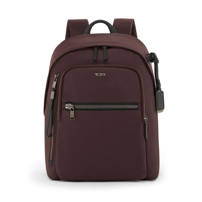 TUMI - Voyageur Halsey Backpack - Travel Backpack - For Business, Fashion, Commute - Holds Up to 14" Screens - Deep Plum