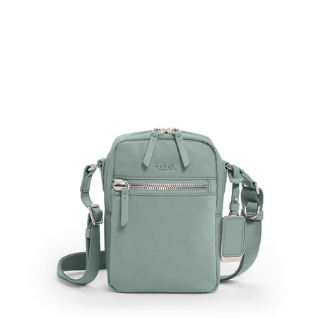 TUMI - Voyageur Persia Crossbody - Nylon Crossbody Travel Shoulder Bag for Women & Men - Stain- & Water-Resistant Fabric - Thyme