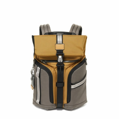 TUMI - Alpha Bravo Logistics Flap Lid Backpack - Golden Brown