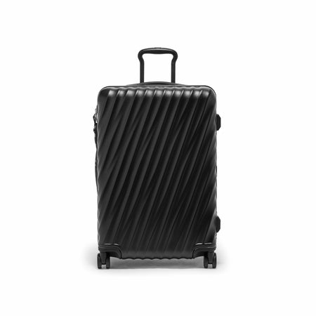 Tumi Suitcase Official Authentic 19 Degree Short Trip Expandable 4 Wheel Packing Case, Black, 26