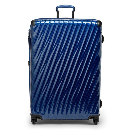 TUMI - 19 Degree Lite 4 Wheel Luggage - Lightweight and Highly Durable, Modern Contour, Hard Shell Men's and Women's Suitcase - 30" Large Checked Packing Case, Cobalt
