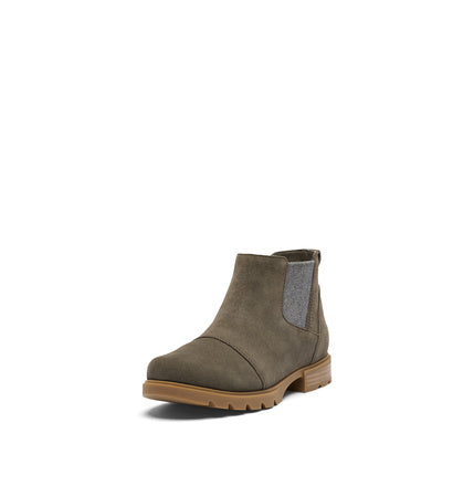 Sorel Women's Emelie LLL Chelsea Waterproof Boot - Major, Gum 2-5