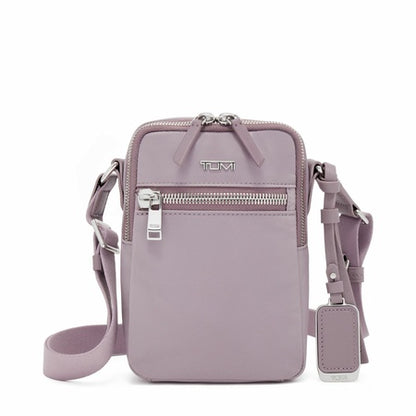TUMI - Voyageur Persia Crossbody - Nylon Crossbody Travel Shoulder Bag for Women & Men - Stain- & Water-Resistant Fabric - Lilac