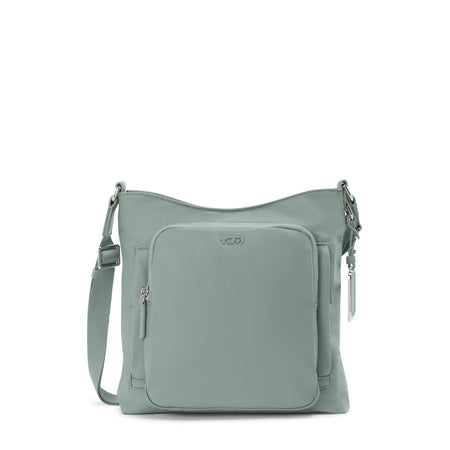 TUMI - Voyageur Tyler Crossbody - Nylon Crossbody Bag - Business, Travel Bag - Stain, Water-Resistant - Stylish Purse - Thyme
