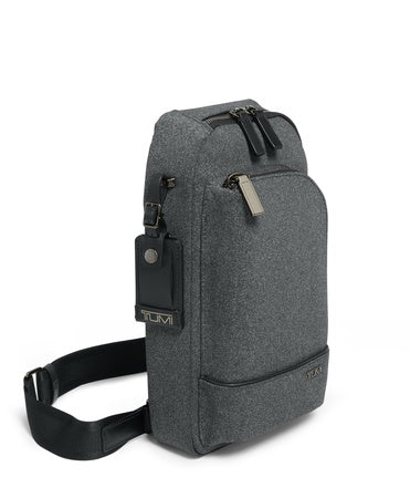 Tumi Harrison "Gregory" Sling Bag, Official & Genuine Product, Dark Charcoal, dark charcoal, One Size