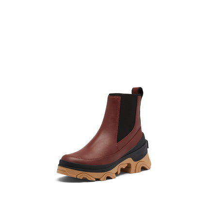 Sorel Women's Brex Boot Chelsea Waterproof Boots - Spice, Black - Size 7