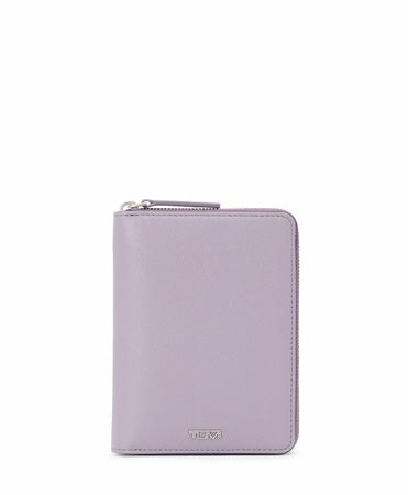 Tumi Women's Zip-Around Passport Case Lavender One Size