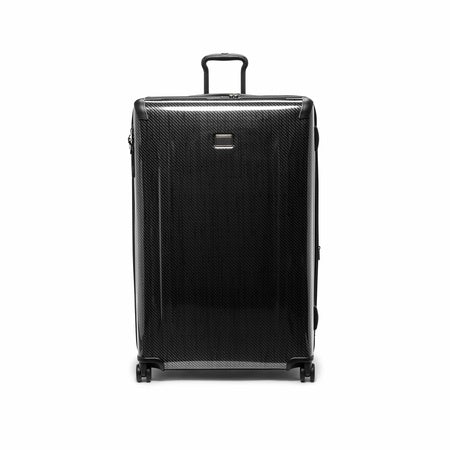 TUMI - Tegra-Lite 4 Wheel Luggage - Highly Durable Suitcase, Flexible Shell, Sleek and Lightweight Men's and Women's Expandable Rolling Bag - XX-Large Expandable Checked, Black Graphite