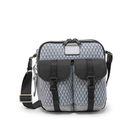 TUMI - Alpha Bravo Ordinance Crossbody - Men's Everyday Travel and Commute Bag - Pearl Grey Mesh