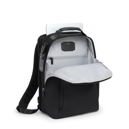 TUMI - Alpha Expandable Laptop Backpack - Men's Work and Commute Bag - Fits up to a 15" Screen - Black