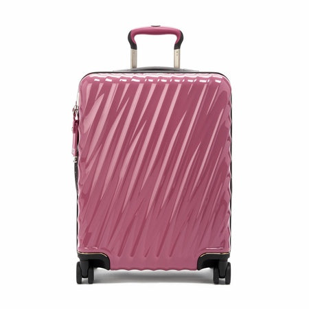 TUMI - 19 Degree Expandable Carry-On - 4-Wheeled Hard Shell Suitcase - 21.8" X 14.0" X 9.0" - Hibiscus