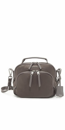 TUMI - Voyageur Troy Crossbody Bag - Over Shoulder Satchel for Women - Zinc