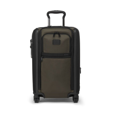 TUMI - Alpha Dual Access Expandable Carry-On Luggage - Zipper Expansion - Durable Ballistic Nylon Lightweight Suitcase -TSA Lock Tracer - Olive Night