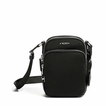 TUMI - Voyageur Ruma Crossbody Bag - Over Shoulder Satchel for Women - Black/Silver