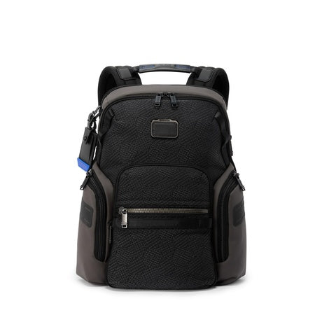 TUMI - Alpha Bravo Navigation Backpack - Everyday Travel and Commute Bag - Fits Up to 15" Laptop - 16.0" X 14.0" X 7.3" - Black Geometric