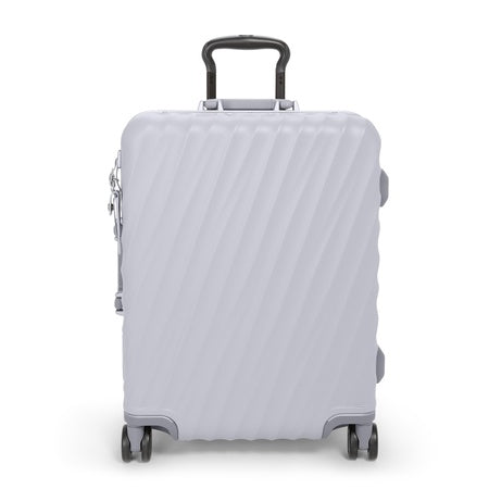 TUMI 19 Degree Frame Continental 4 Wheel Carry-On - Lightweight Suitcase - Hard Shell Luggage - 21.8" X 15.8" X 9.0" - Pearl