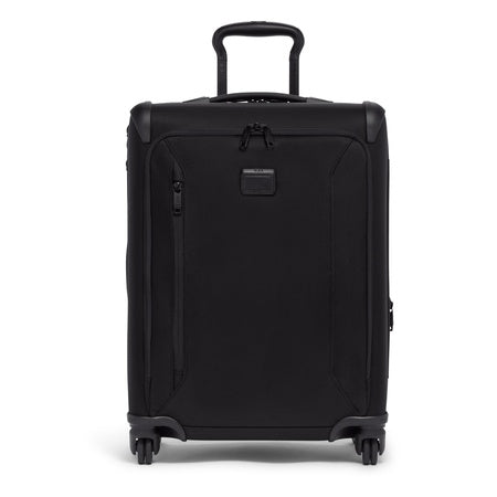 TUMI - Aerotour 4 Wheel Expandable Luggage - Men's and Women's Lightweight Business and Leisure Travel Suitcase - 21.75" Continental Expandable Carry-On, Black
