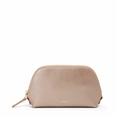 TUMI - Belden SLG Cosmetic Pouch - Metallic Pink