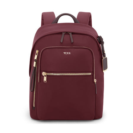 Tumi Womens Halsey Backpack Wine One Size