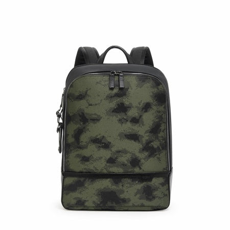 TUMI - Harrison William Backpack - Men's Backpack for Business & Travel - Fits up to 15" Laptop - 15.4" X 11.8" X 4.8" - Camo Jacquard