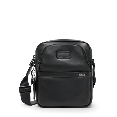 TUMI - Alpha Medium Crossbody - Men's and Women's Everyday Crossbody Bag - Adjustable Shoulder Strap - For Business & Travel - Black