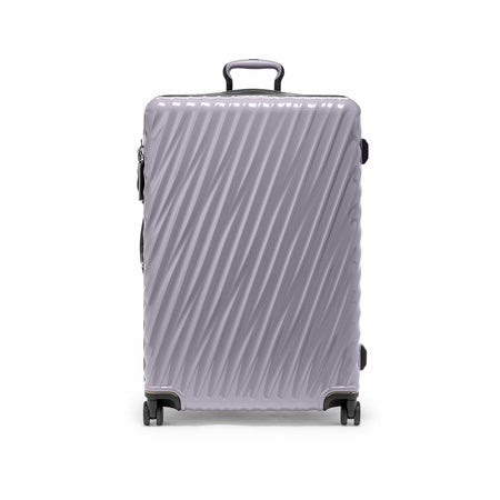 TUMI - 19 Degree Large Expandable Checked Luggage - 4-Wheels - Durable Hard Shell Zipper Expansion Checked Bag - Suitcase - Lilac
