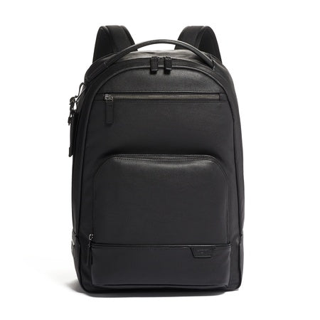 TUMI - Harrison Warren Backpack - 15-Inch Laptop Backpack - Stylish Women's & Men's Backpack for Travel & Business - Black Leather