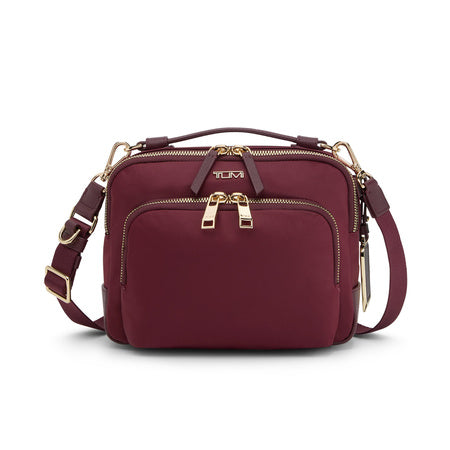 Tumi Womens Teghan Crossbody Wine One Size