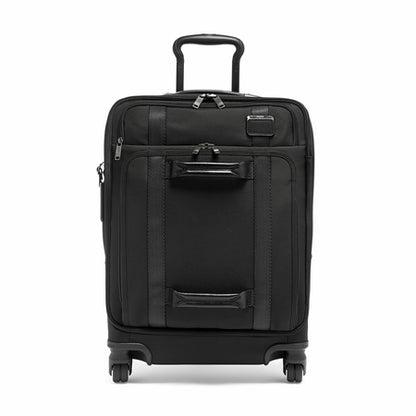 TUMI - Merge Continental Front Lid 4 Wheeled Carry-On Luggage - 22 Inch Rolling Suitcase for Men and Women - Black