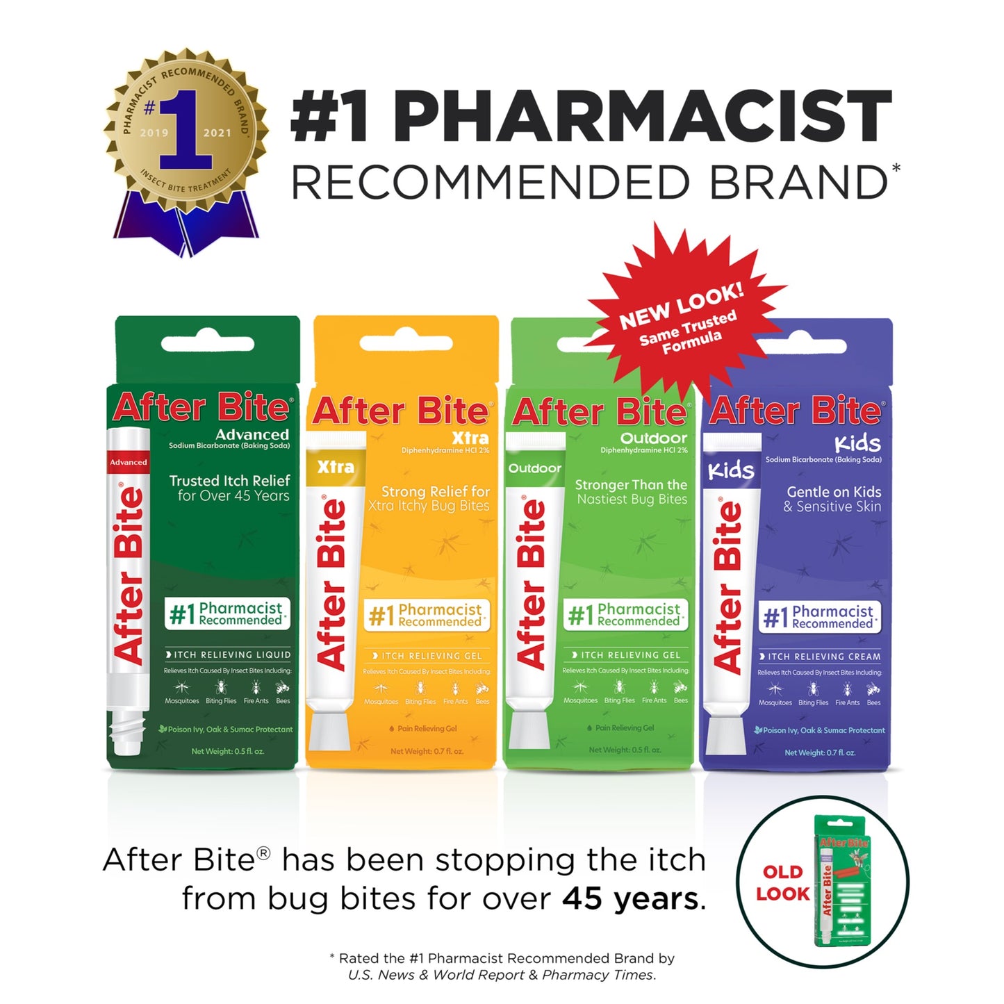 After Bite Advanced Itch Relief 0.5 oz (Pack of 4)