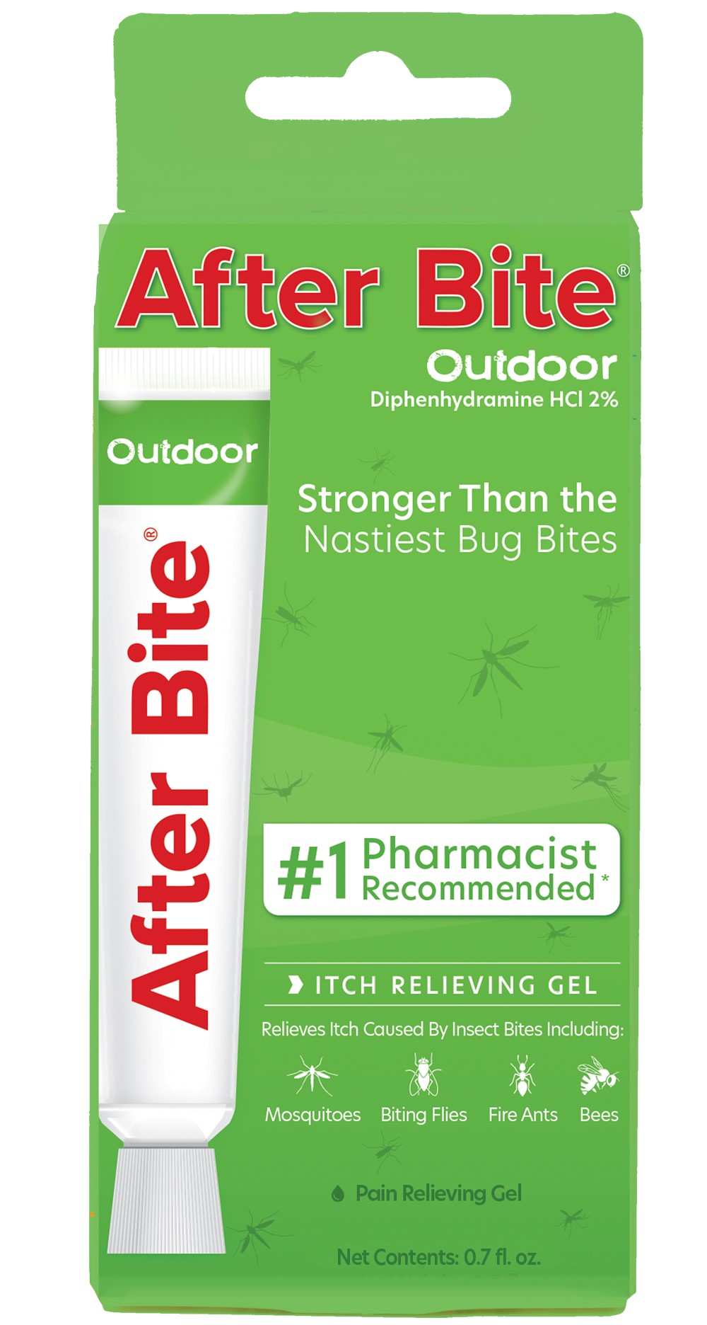 After Bite Outdoor Itch Relief, 0.7 oz (Pack of 4)