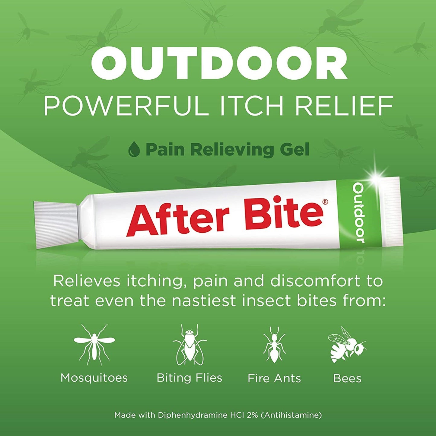 After Bite Outdoor Itch Relief, 0.7 oz (Pack of 4)