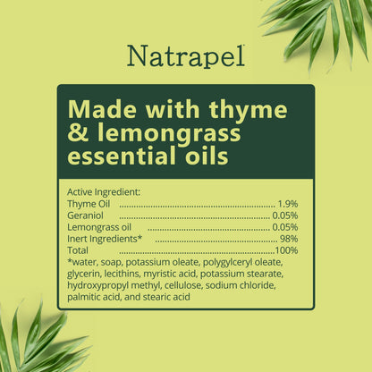 Natrapel Essential Oil Insect Repellent for Pets and People Uncarded