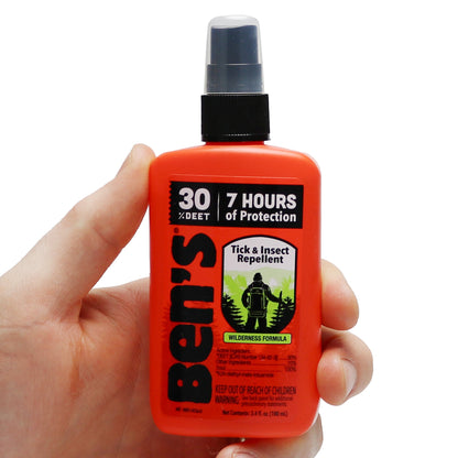 Ben's 30 Tick & Insect Repellent 3.4 Fl Oz. Pump Spray - Carded