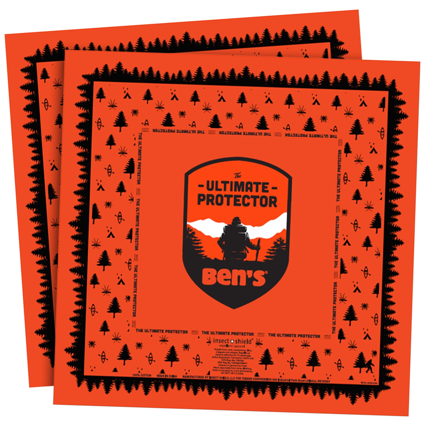 Ben's Bandana with Insect Shield (Pack of 2)