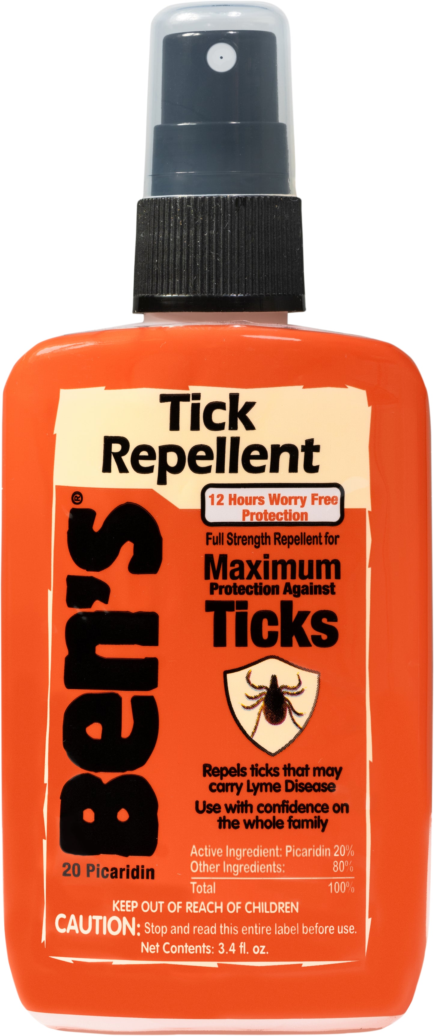 Ben's Tick Repellent Spray 3.4 oz (Pack of 3)