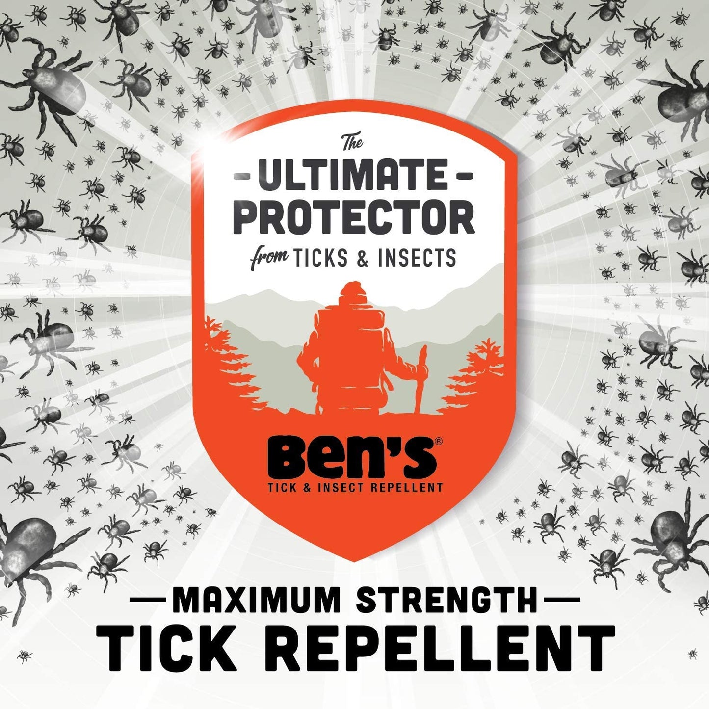 Ben's Tick Repellent Spray 3.4 oz (Pack of 3)