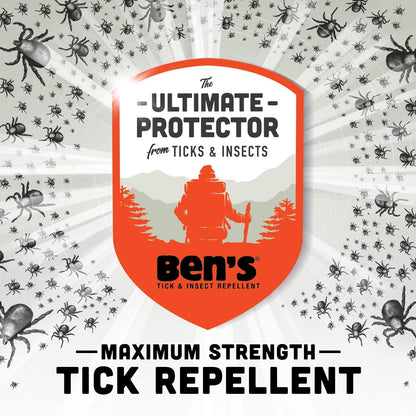 Ben's Tick Repellent Spray 3.4 oz (Pack of 3)