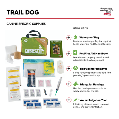 Adventure Medical Kits Trail Dog First Aid Medical Kit